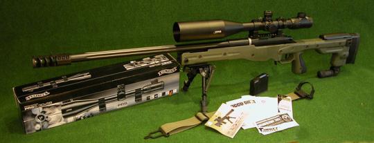 Accuracy Sniper .308 Win Custom-Made AICS-II Schaft-System Remington 700 L.Walther Matchlauf 4K-Mündungsbremse ZF Walther PRS 